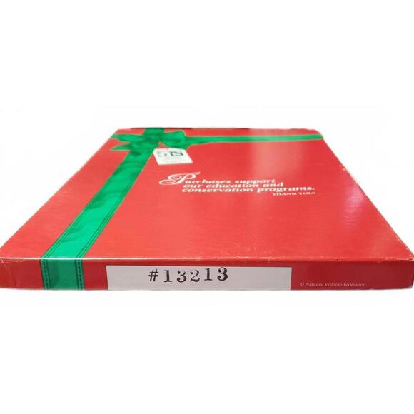 Vintage 1993 NWF Christmas Cards by Barbara Barth White - Lot of 10 Unused - Picture 10 of 10